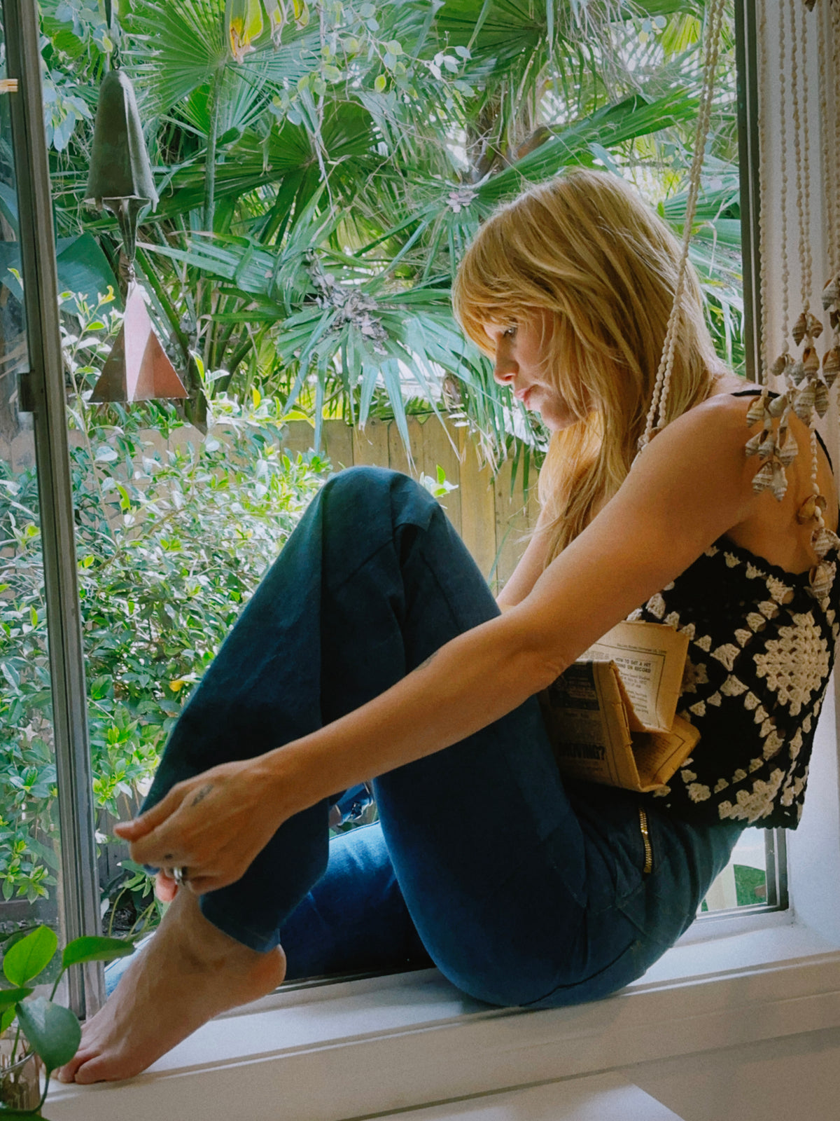 On the Road Again top in black FINAL SALE