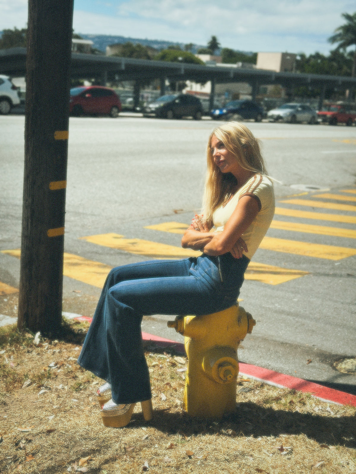 Malibu tee in butter