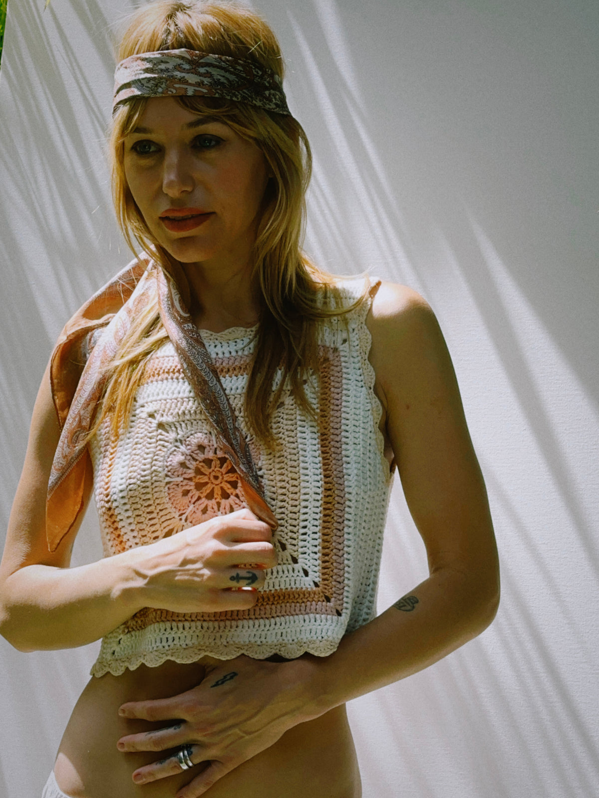 Flower Power crochet top