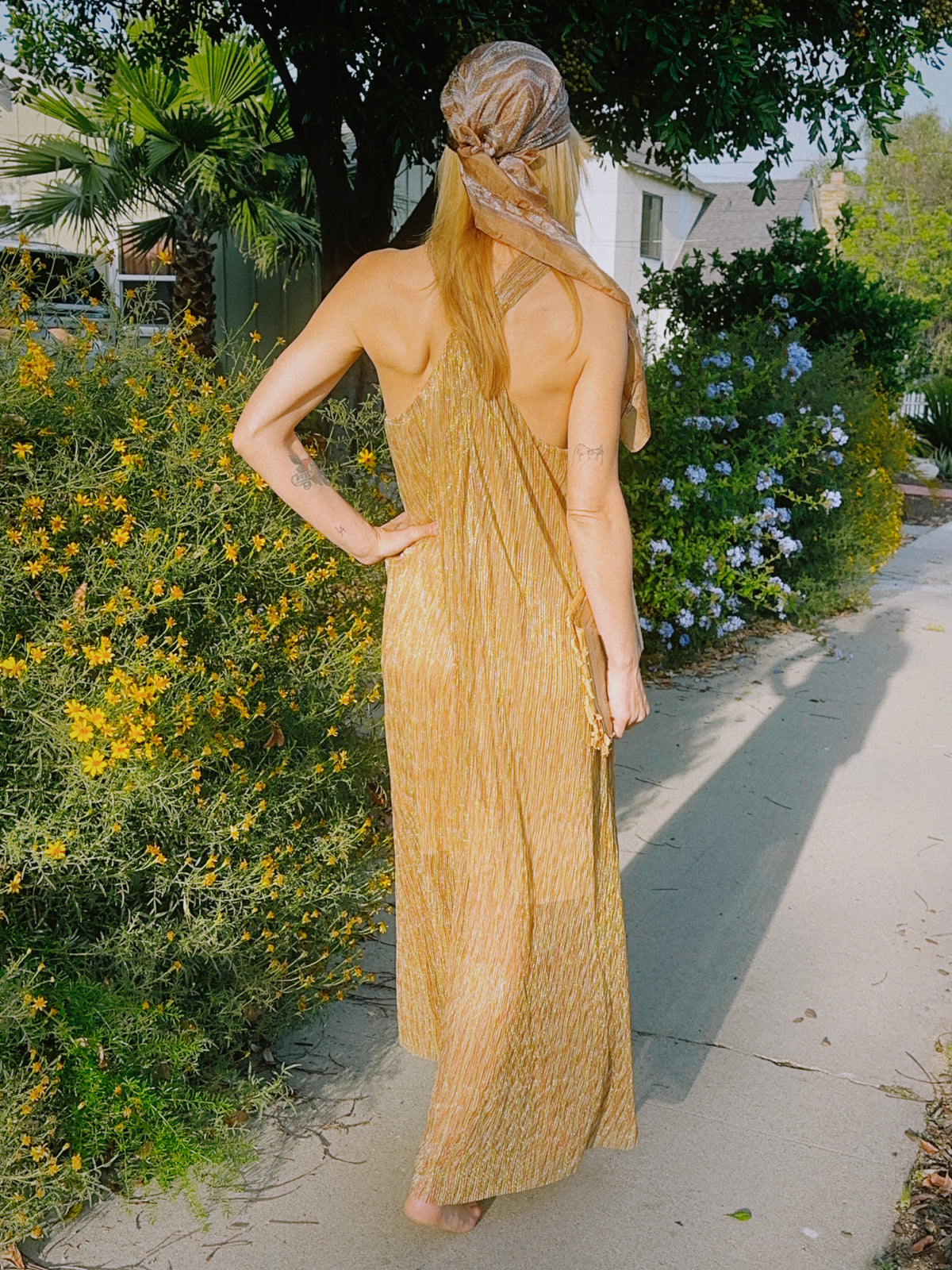 Gold Dust Woman dress FINAL SALE