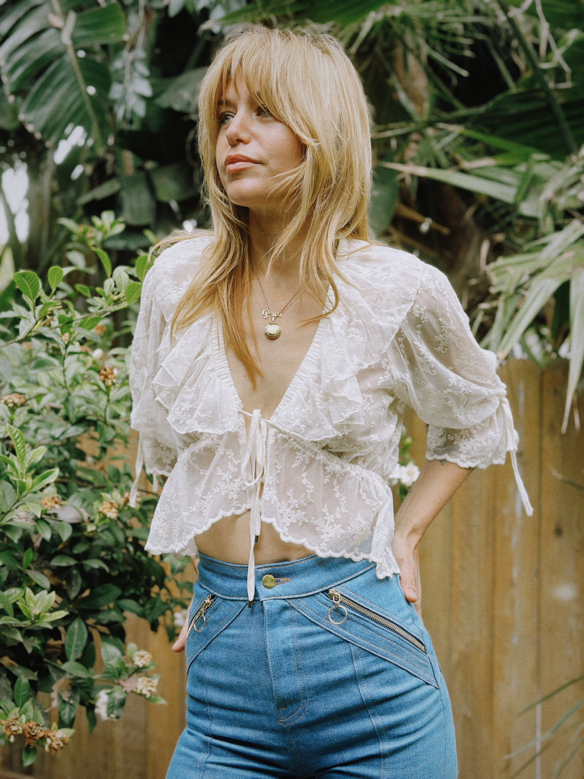 The Nouvelle lace top