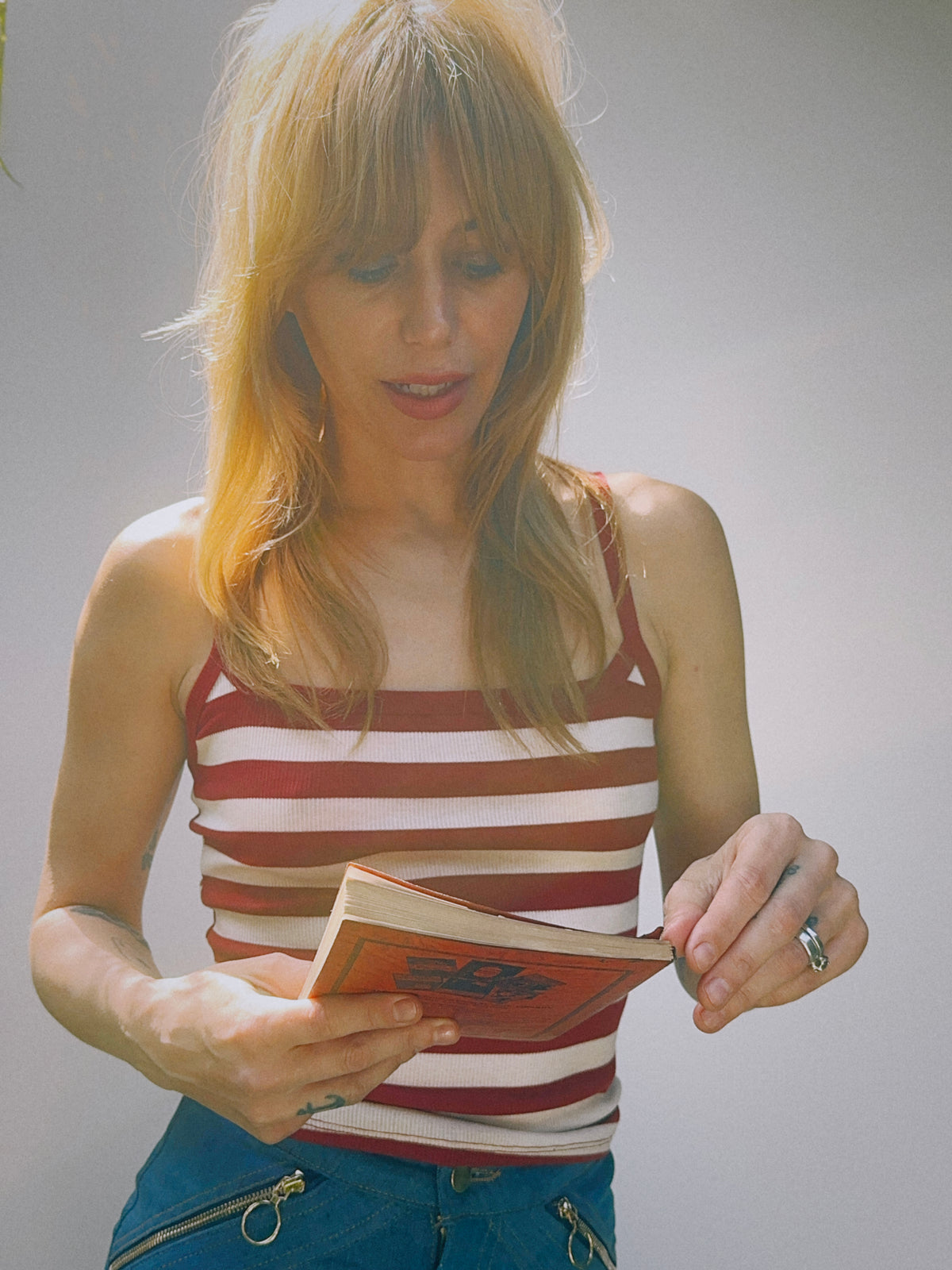 Gainsbourg tank in red