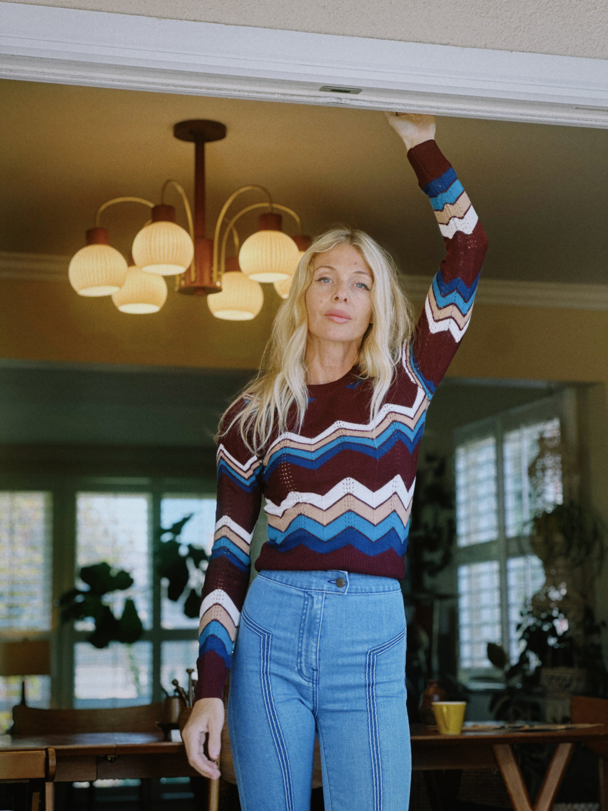 ziggy sweater in plum