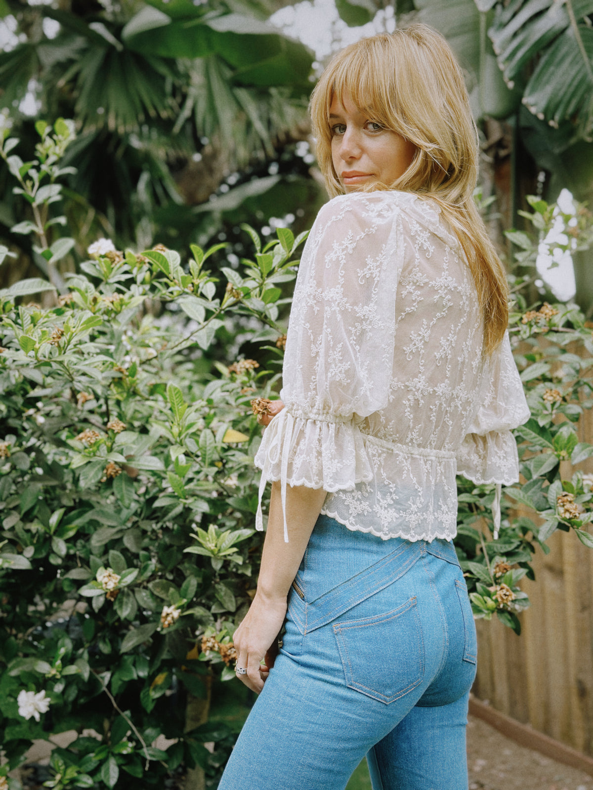 The Nouvelle lace top