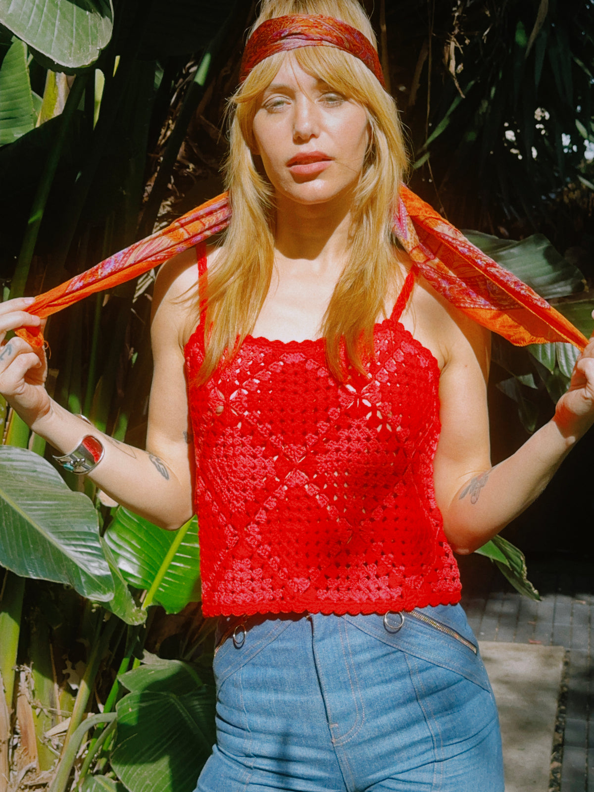 On the Road Again top in red FINAL SALE