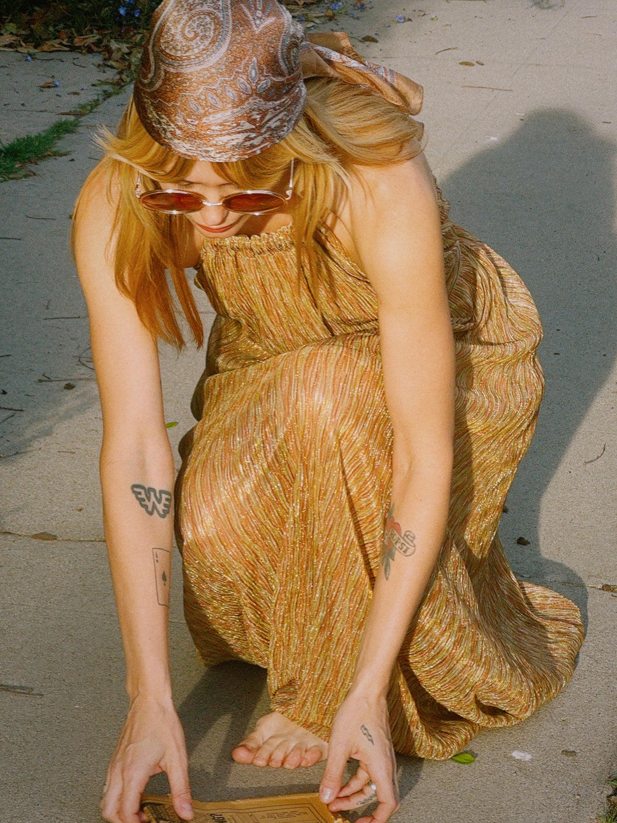 Gold Dust Woman dress FINAL SALE