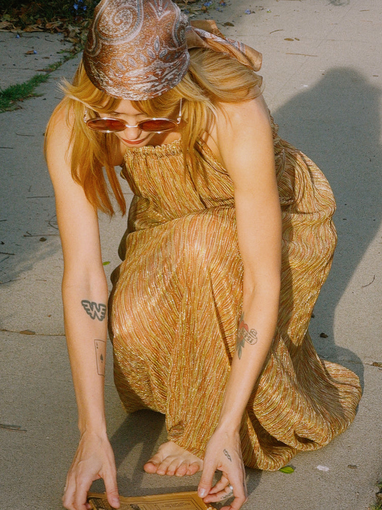 gold dust woman dress Gold Dust Woman dress – stoned immaculate
