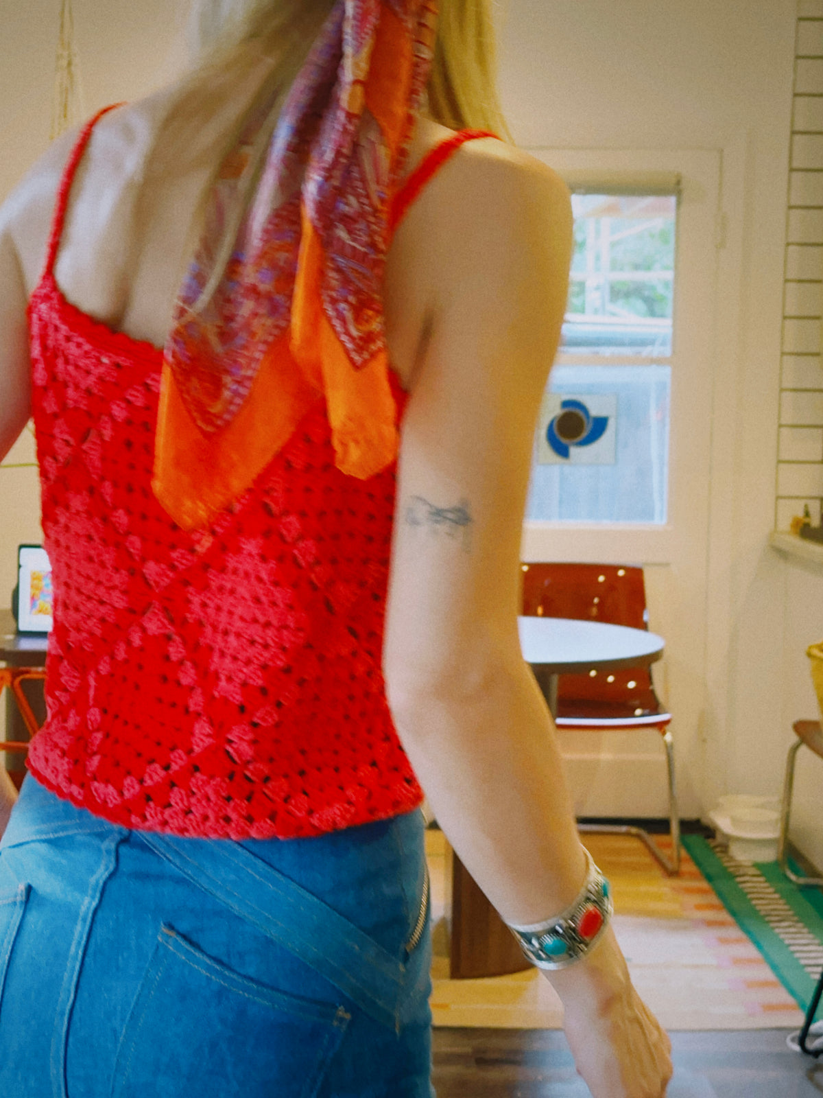 On the Road Again top in red FINAL SALE