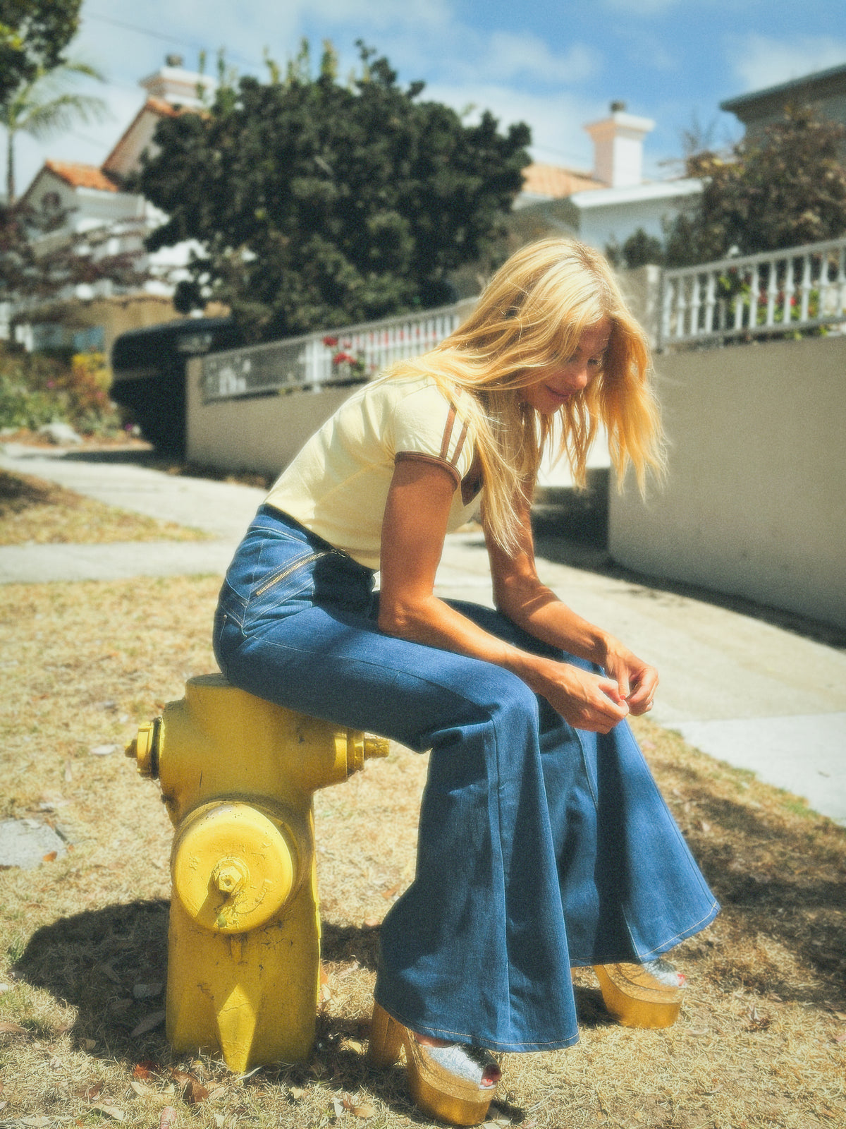 Malibu tee in butter