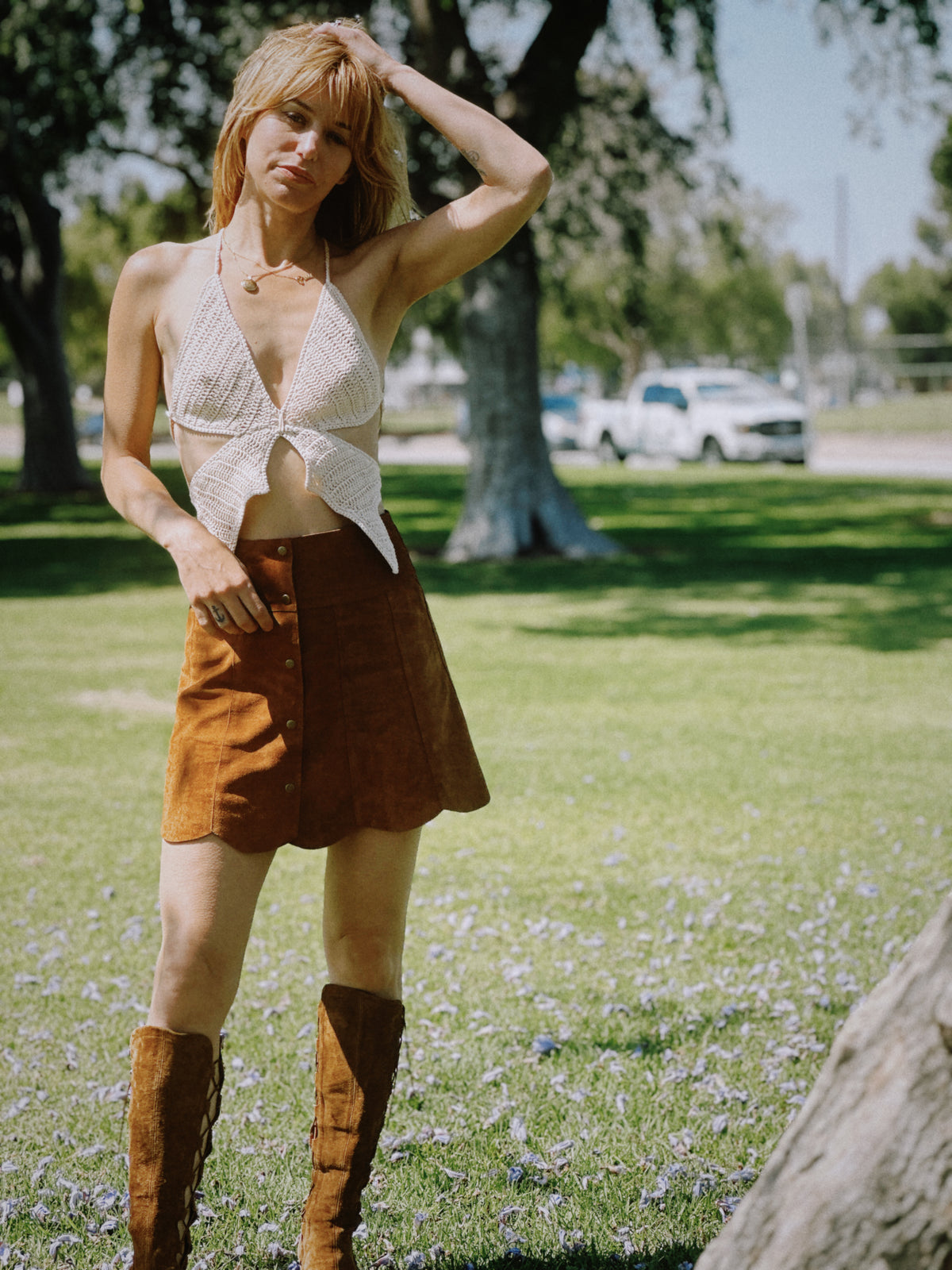Rumours crochet top FINAL SALE