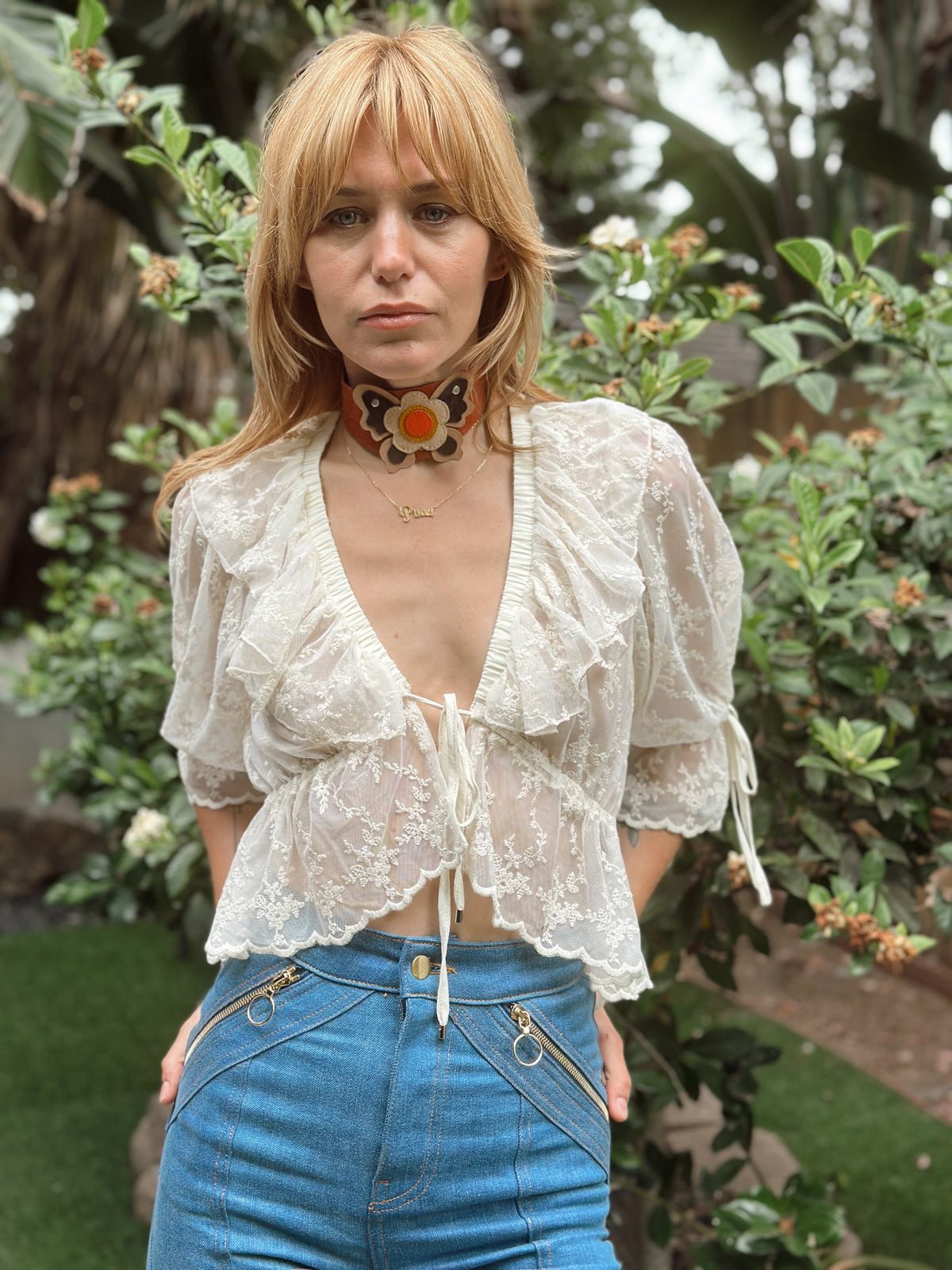The Nouvelle lace top