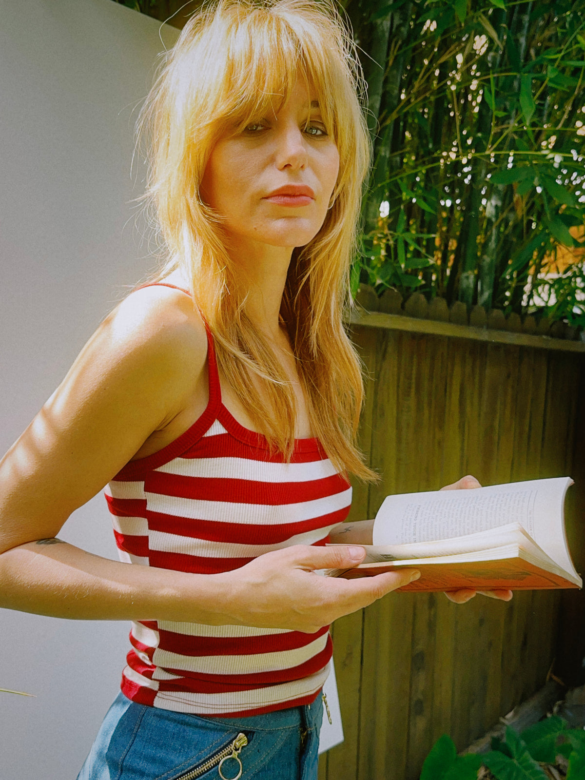 Gainsbourg tank in red