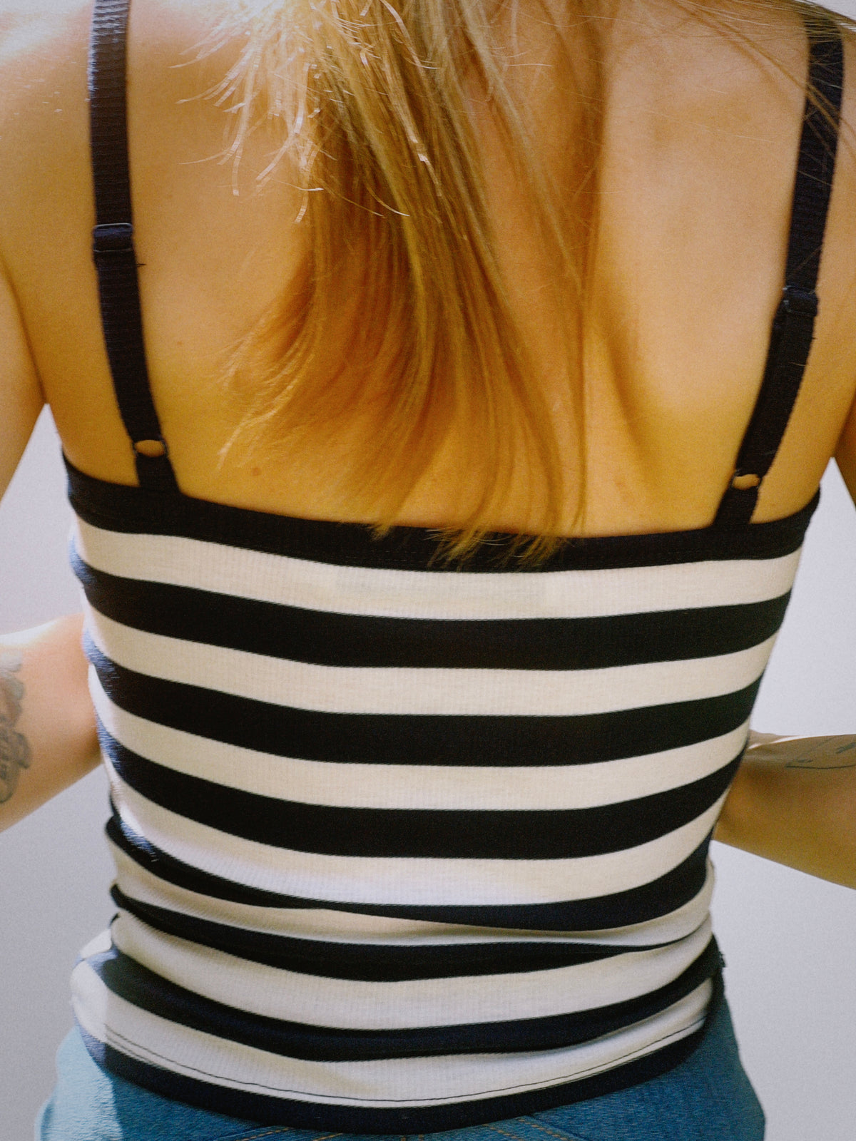 Gainsbourg tank in navy | restocked