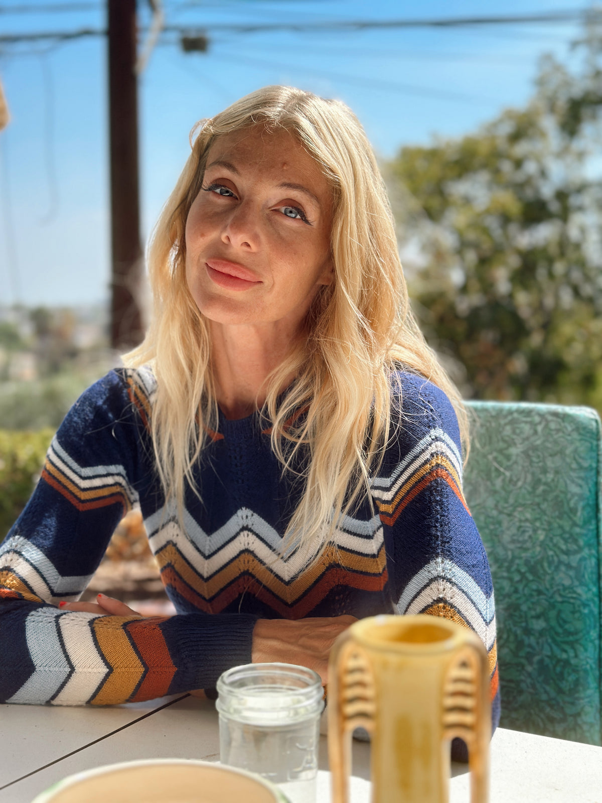 ziggy sweater in navy...RESTOCKED
