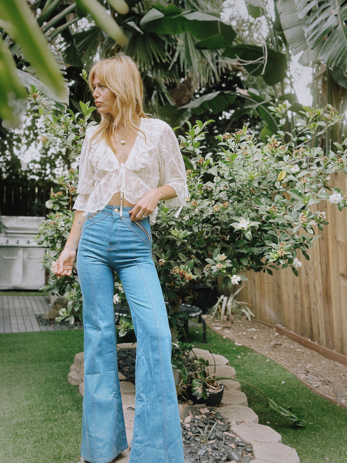 The Nouvelle lace top