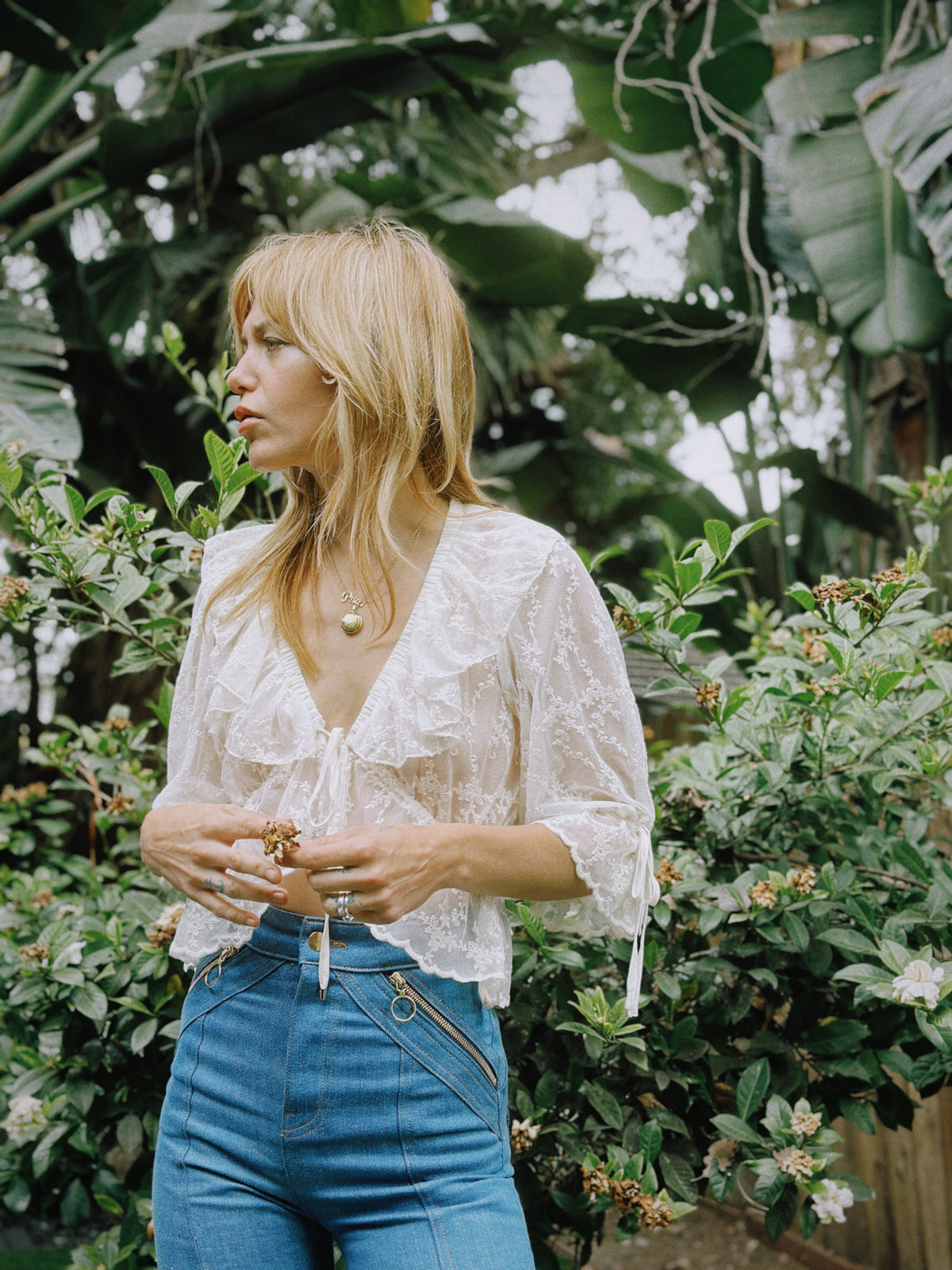 The Nouvelle lace top