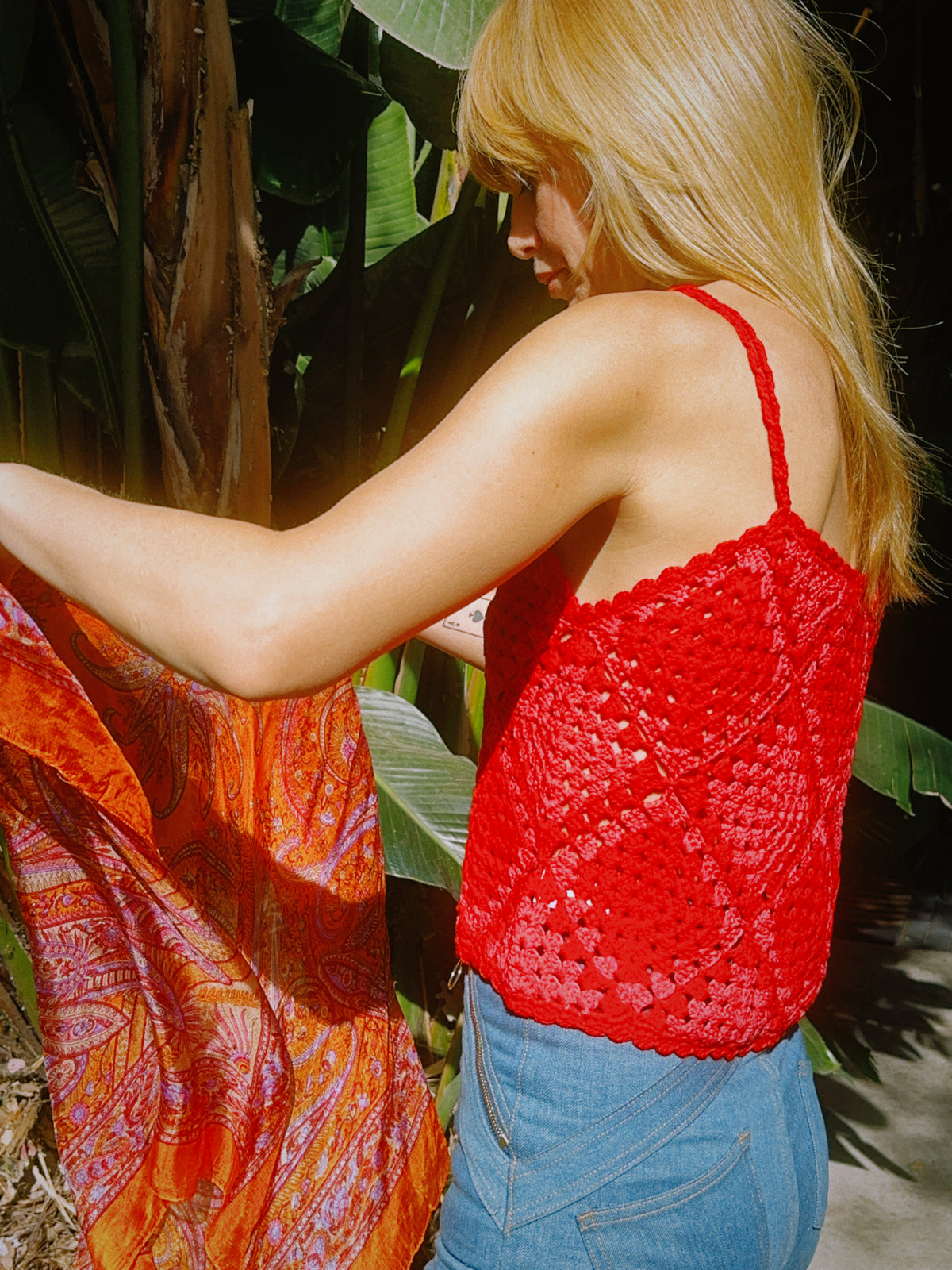 On the Road Again top in red FINAL SALE