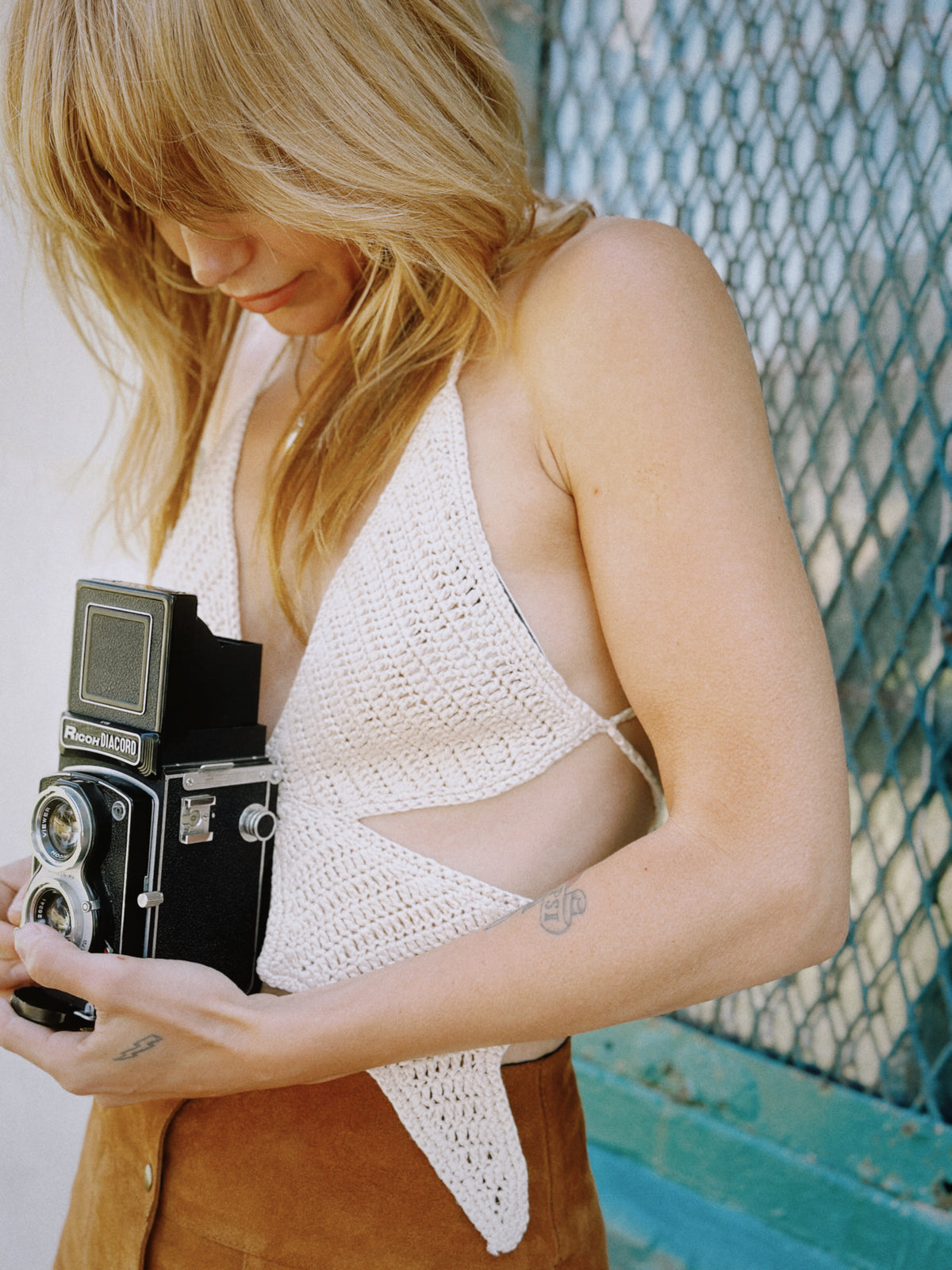 Rumours crochet top FINAL SALE