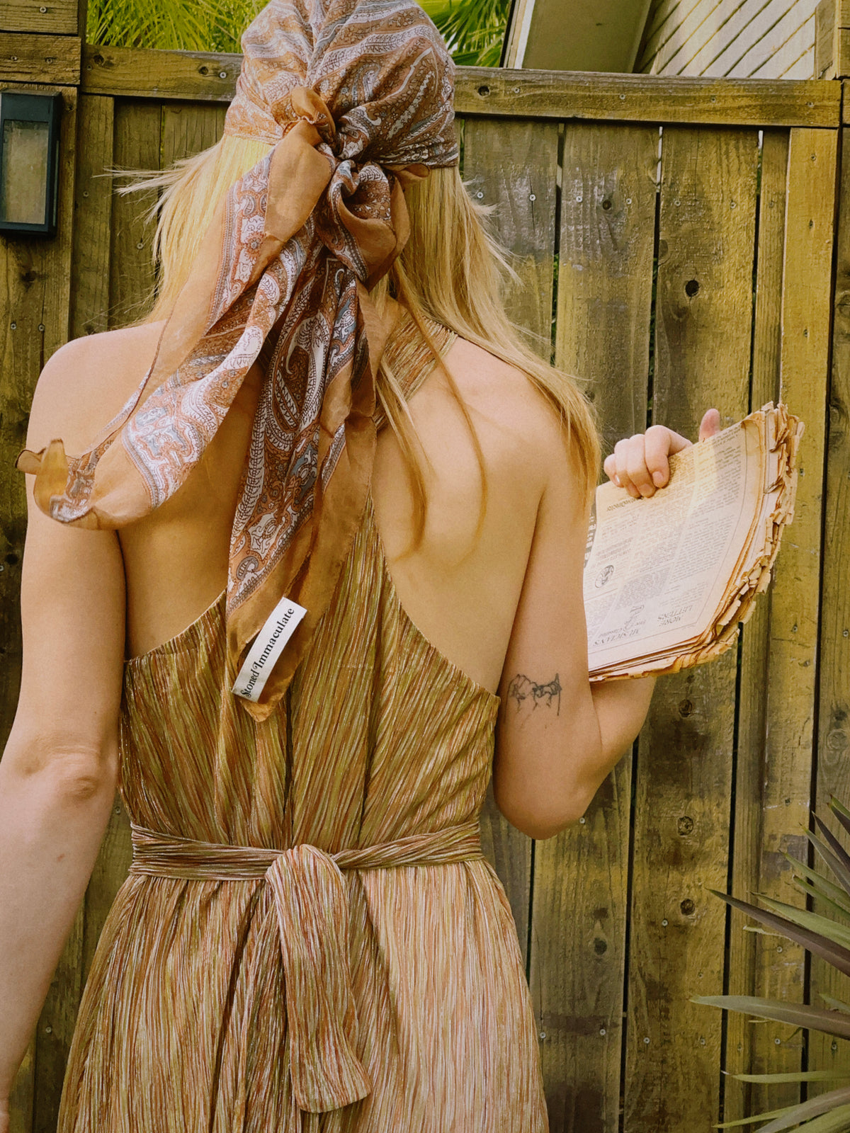 Gold Dust Woman dress FINAL SALE