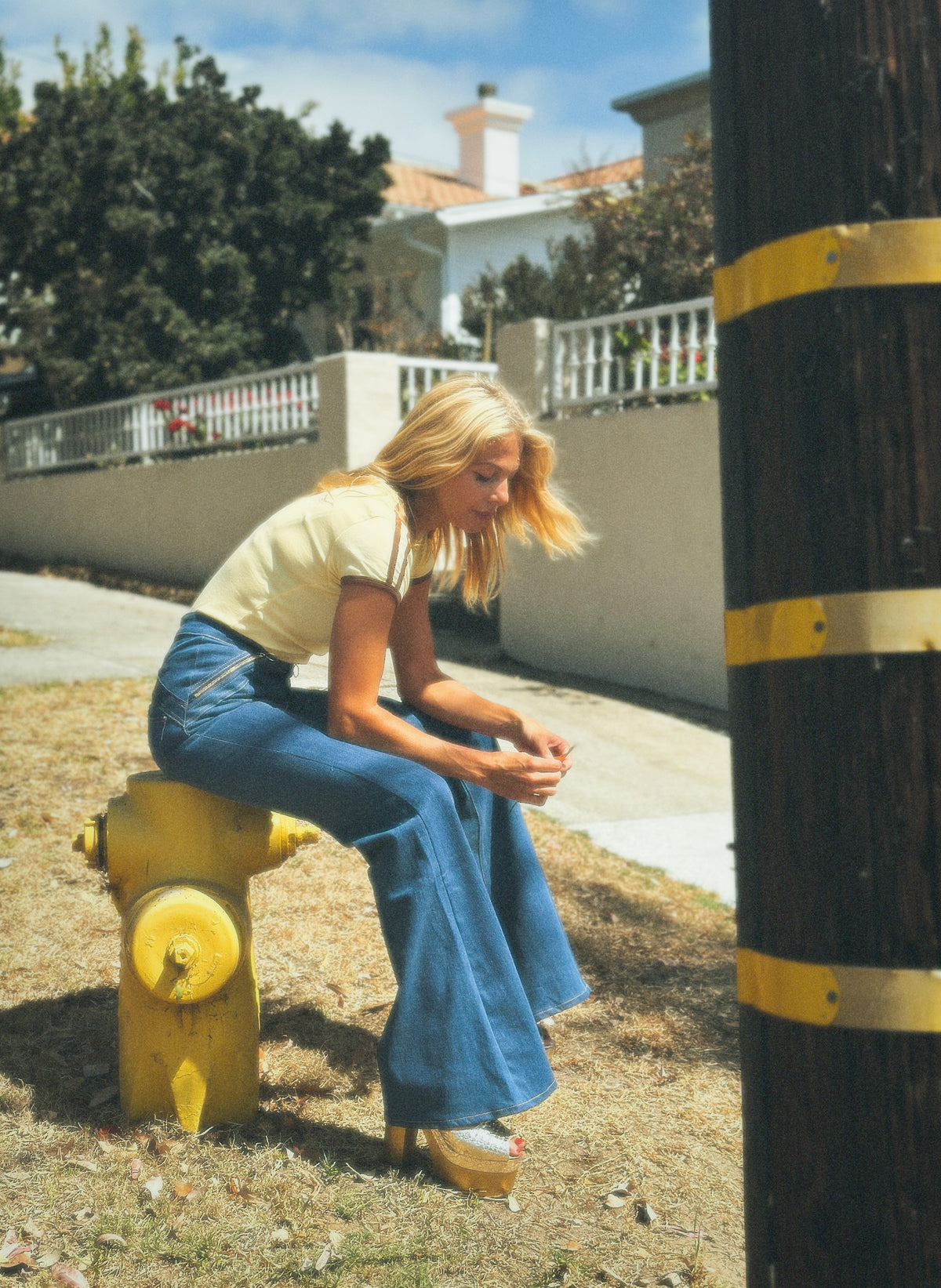 Malibu tee in butter
