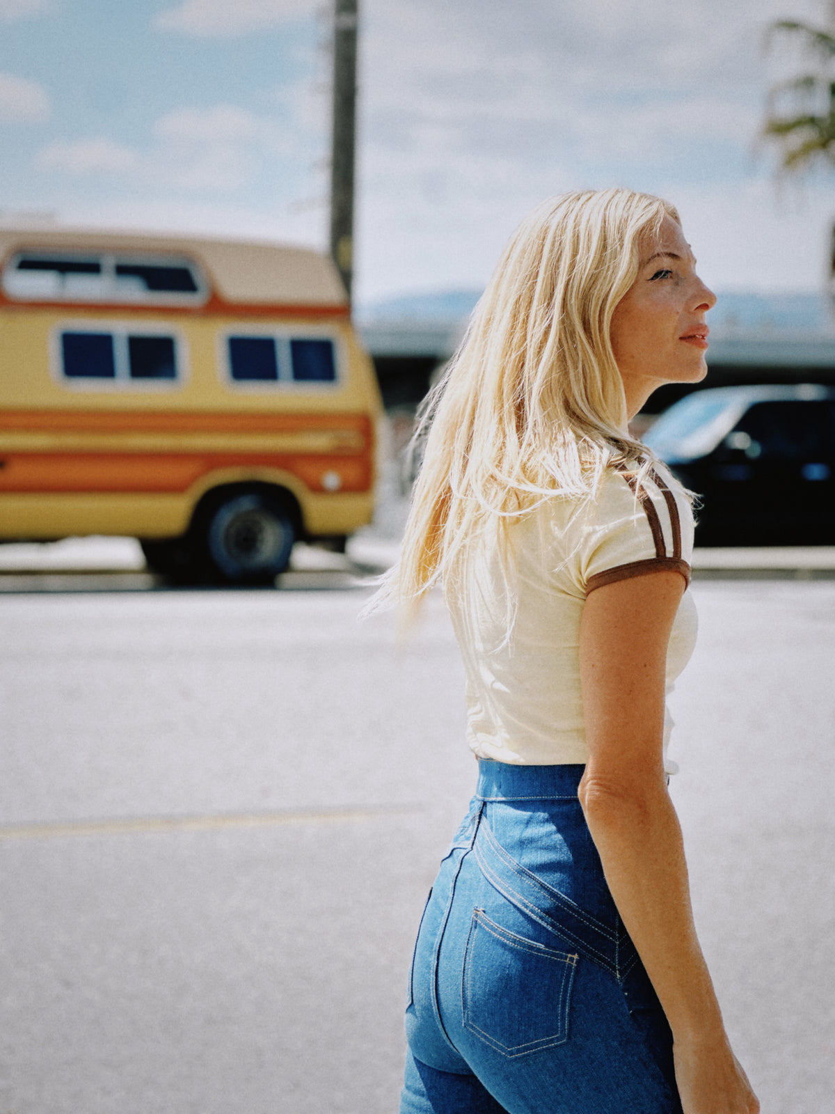 Malibu tee in butter