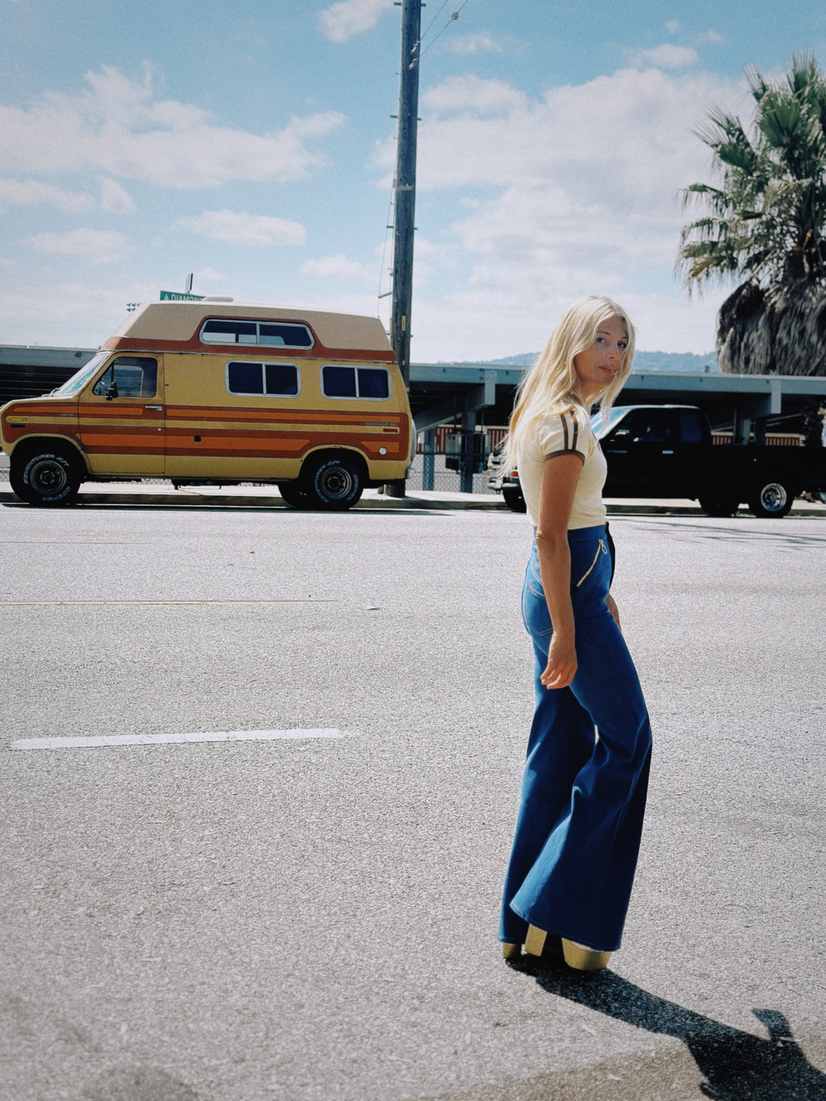 Malibu tee in butter