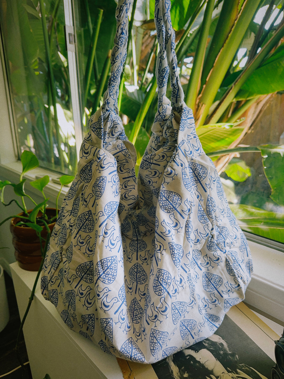 Roadtrip bag : Folk birds FINAL SALE
