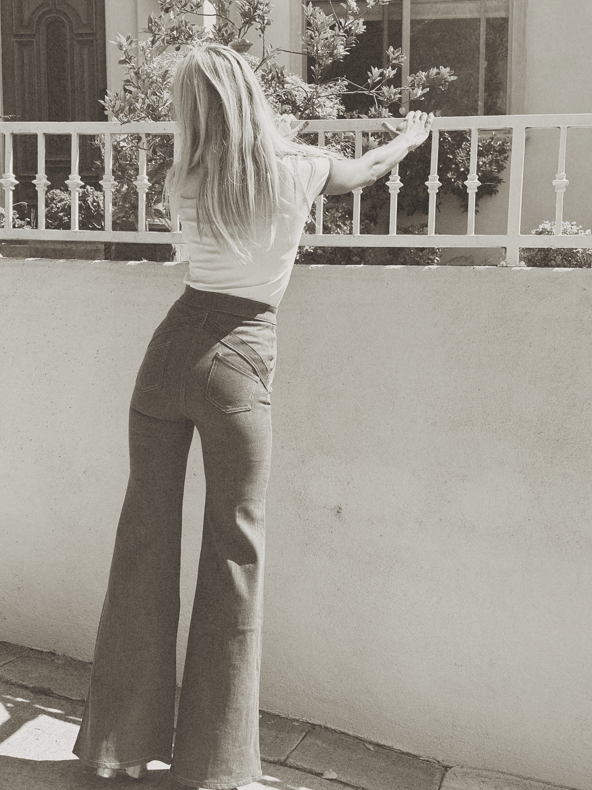 Malibu tee in crimson