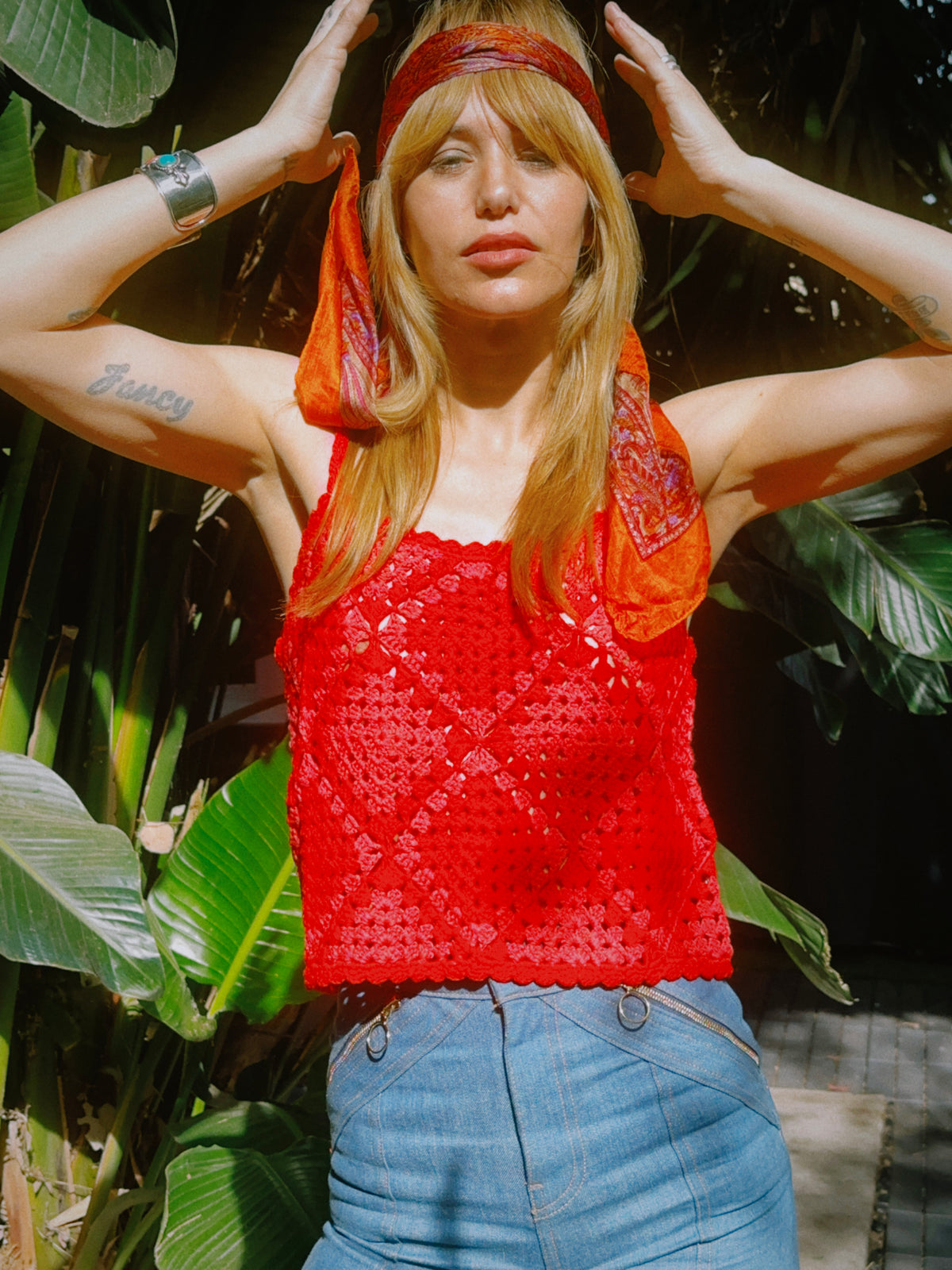 On the Road Again top in red FINAL SALE