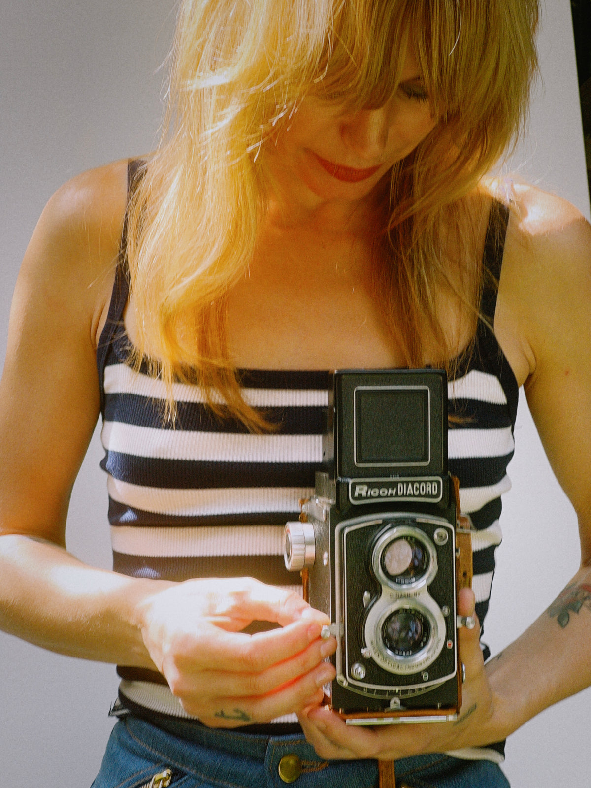 Gainsbourg tank in navy | restocked