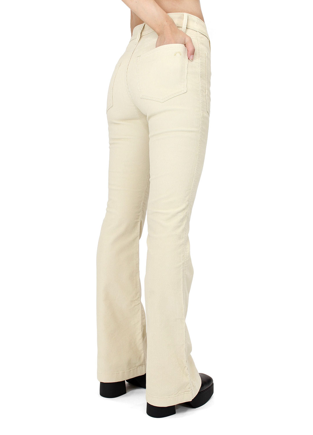 The Wanderer Corduroy Flare - Cream