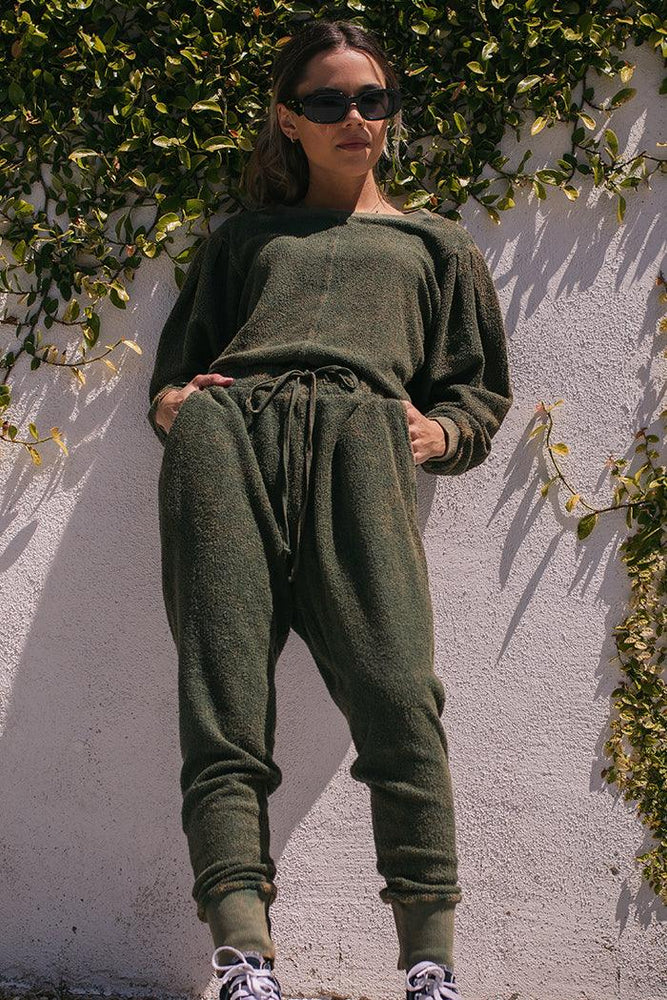 Adventure Olive Joggers