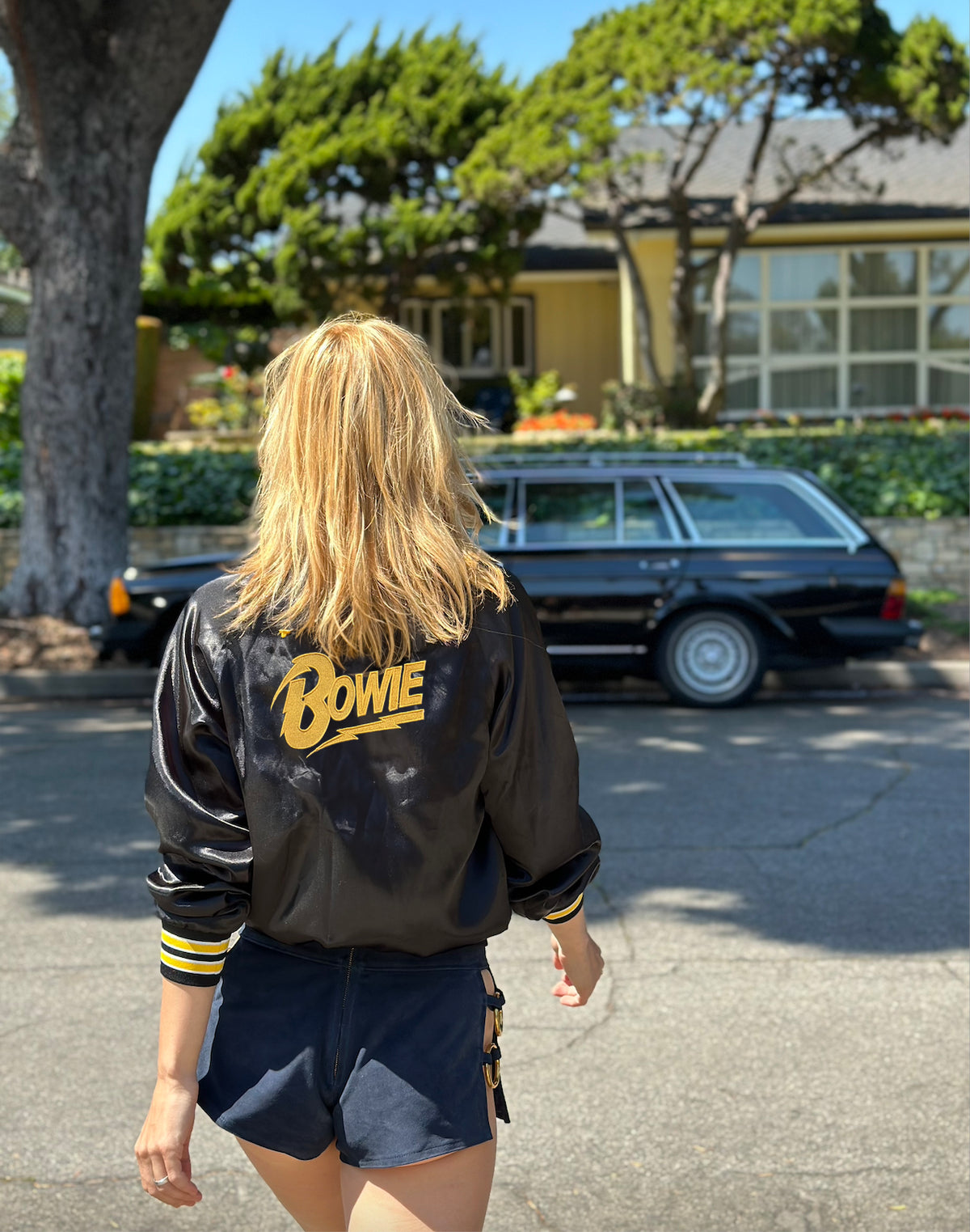david bowie bomber