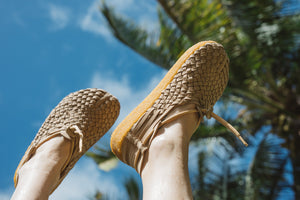 
                  
                    Women's Latigo | Suede Vegan Leather | Crepe | Beige
                  
                