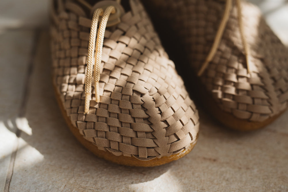 
                  
                    Women's Latigo | Suede Vegan Leather | Crepe | Beige
                  
                