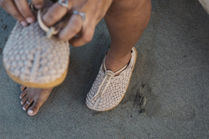 
                  
                    Women's Latigo | Suede Vegan Leather | Crepe | Beige
                  
                