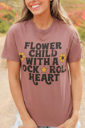 
                  
                    Flower Power Rock Pocket Tee
                  
                