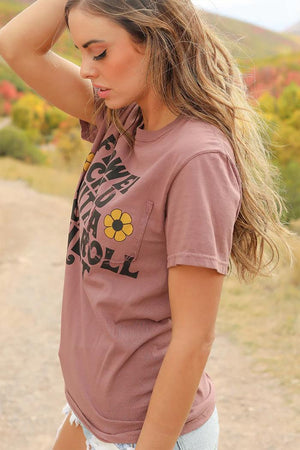 
                  
                    Flower Power Rock Pocket Tee
                  
                