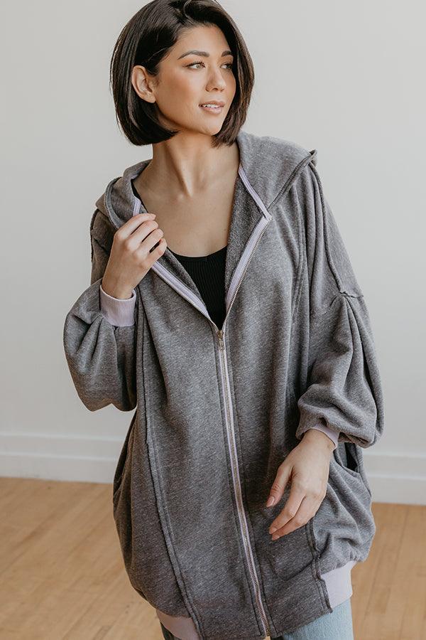 
                  
                    Grey Just Live Sweatshirt
                  
                