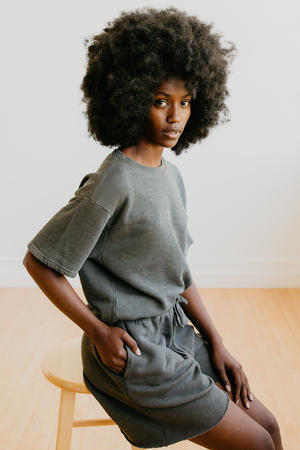 
                  
                    Harmony Short Sleeve Crewneck
                  
                