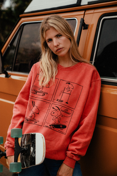 Peanuts Joe Cool Snoopy Sweatshirt stoned immaculate