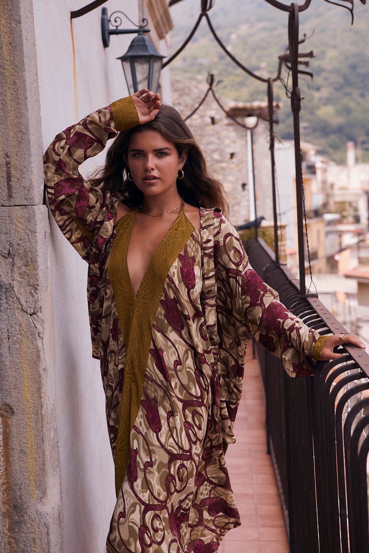 Sun Child Classic Silk Dress - One of a Kind - Val