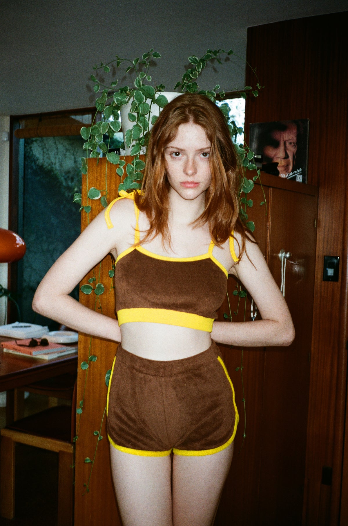 Rollerway hot shorts in brown