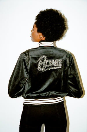 
                  
                    david bowie // tour jacket, black velvet
                  
                
