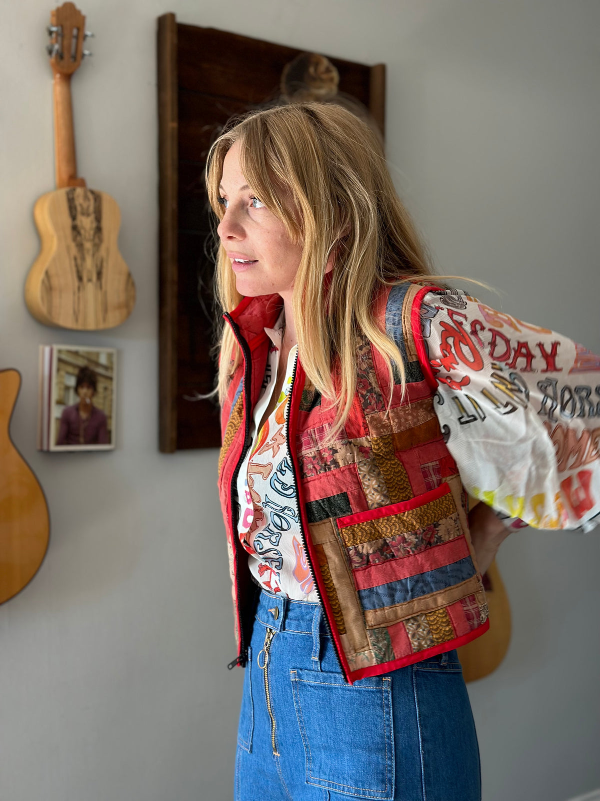 lady of the canyon vest FINAL SALE