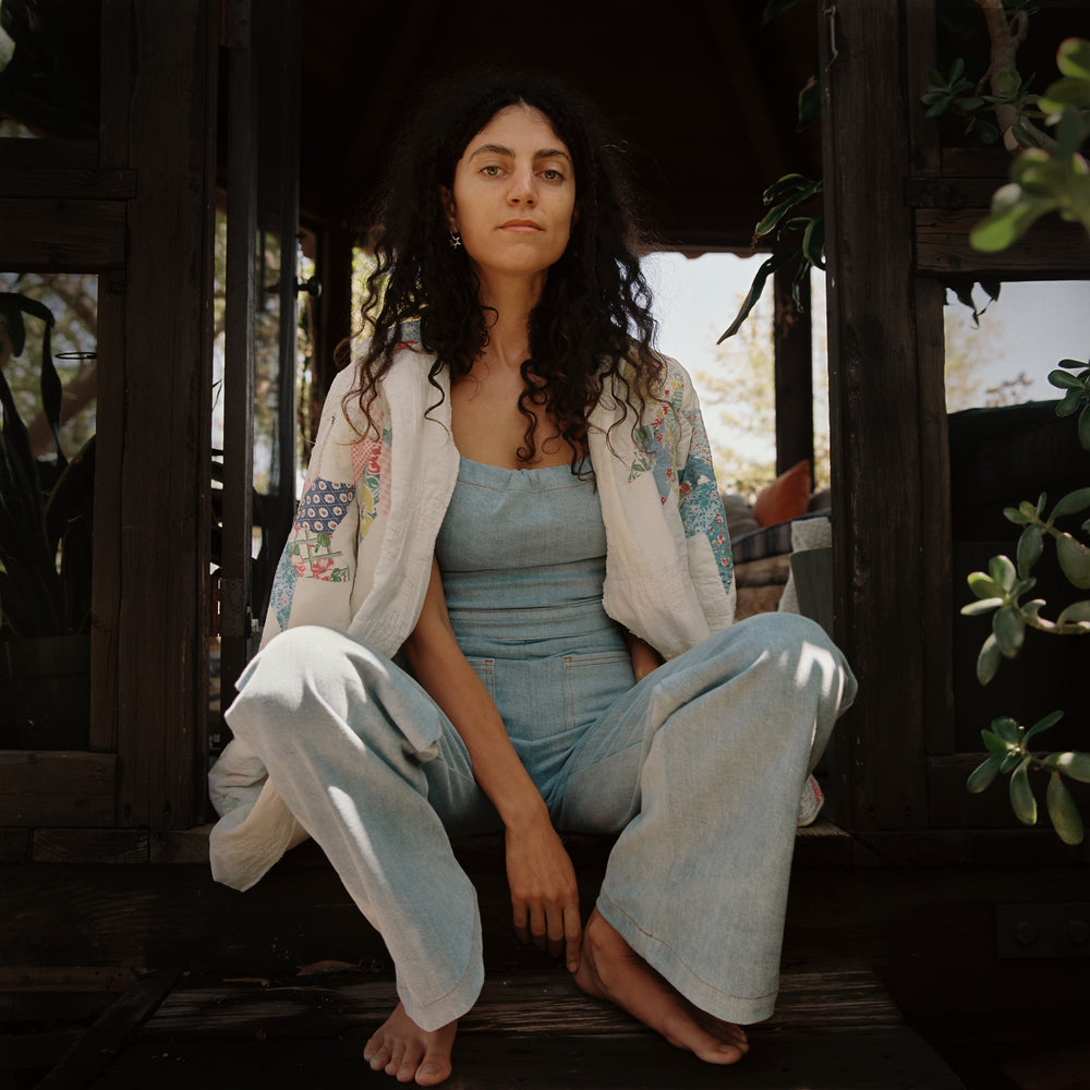 
                  
                    jean genie denim jumpsuit topanga wash
                  
                