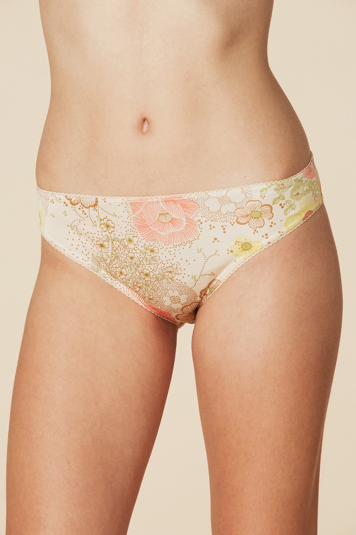 buell silk panty in blossom