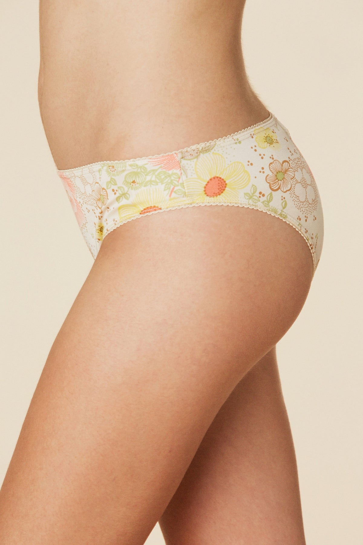 buell silk panty in blossom