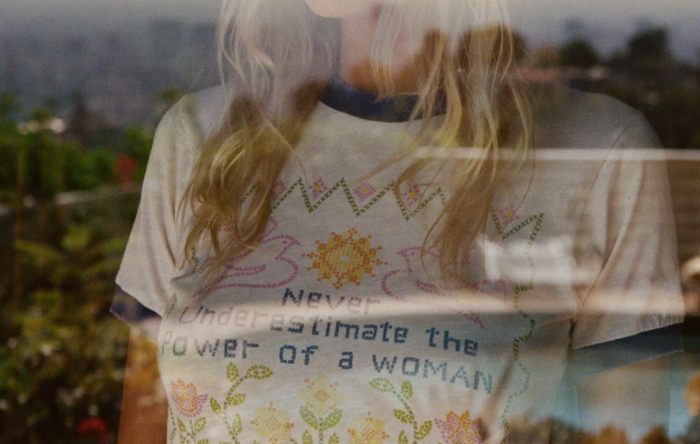 feminist ringer tee